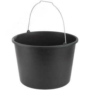 Ведро строительное пластиковое для перемешивания раствора 20 л - фото 2