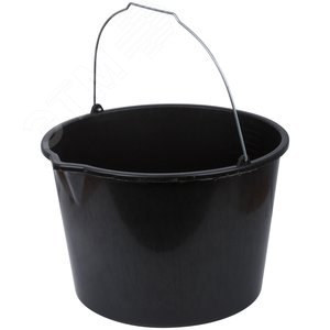 Ведро строительное пластиковое для перемешивания раствора с носиком 20 л - фото 2