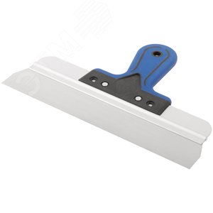 Шпатель фасадный Профи, нержавеющая сталь, прорезиненная ручка 300 мм - фото 2