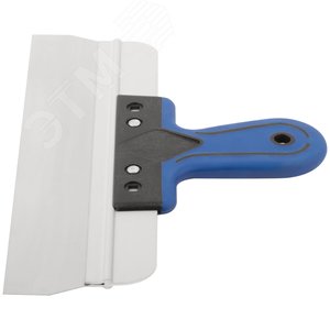 Шпатель фасадный Профи, нержавеющая сталь, прорезиненная ручка 300 мм - фото 4