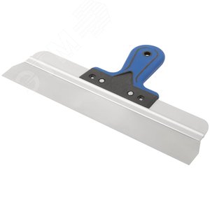 Шпатель фасадный Профи, нержавеющая сталь, прорезиненная ручка 350 мм - фото 2