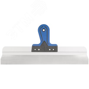 Шпатель фасадный Профи, нержавеющая сталь, прорезиненная ручка 450 мм - фото 1