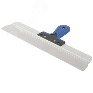 Шпатель фасадный Профи, нержавеющая сталь, прорезиненная ручка 450 мм - фото 2