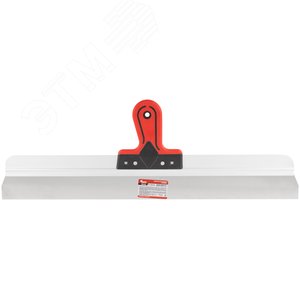 Шпатель фасадный Профи, нержавеющая сталь, прорезиненная ручка 600 мм - фото 3