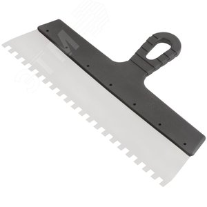 Шпатель фасадный нержавеющий зубчатый 350 мм / зуб 8 мм - фото 2