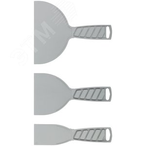 Шпатели пластиковые набор 3 шт, 50/100/150 мм - фото 1