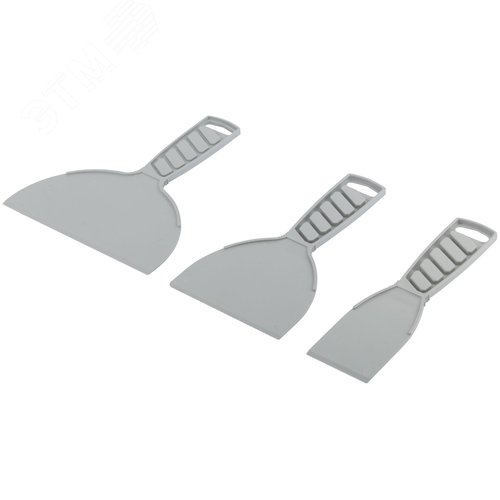 Шпатели пластиковые набор 3 шт, 50/100/150 мм - фото 2