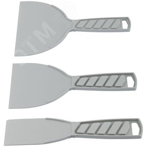 Шпатели пластиковые набор 3 шт, 50/100/150 мм - фото 5