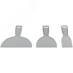Шпатели пластиковые набор 3 шт, 50/100/150 мм 06765 КУРС РОС - 6