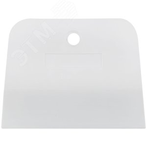 Изображение товара Шпатель резиновый белый 100 мм (шт)