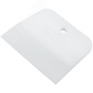 Шпатель резиновый белый 100 мм - фото 2