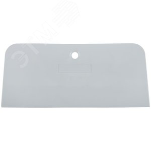 Шпатель резиновый белый 180 мм - фото 1