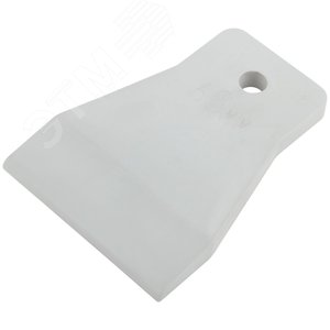 Шпатель резиновый белый 60 мм - фото 2