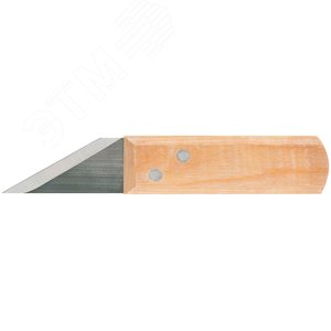 Нож сапожный, деревянная ручка 180 мм 10596 КУРС РОС