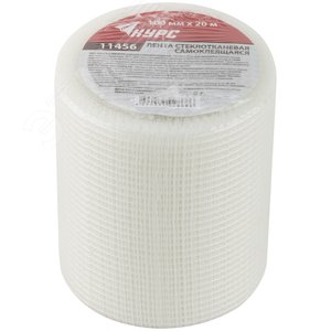 Лента стеклотканевая клейкая 100 мм х 20 м - фото 3