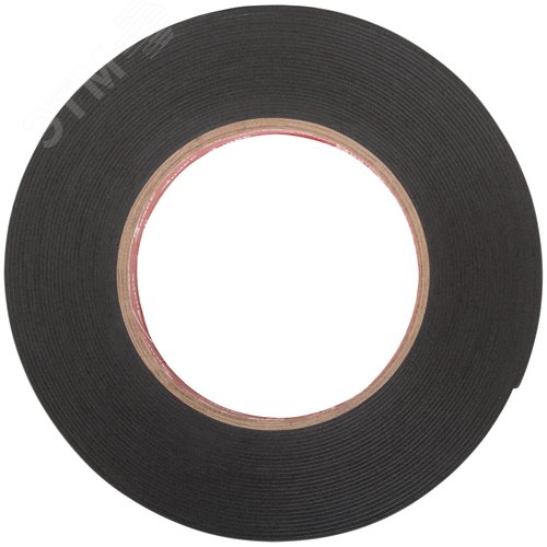 Лента монтажная клейкая на вспененной основе, белая, 25 мм х 10 м - фото 2