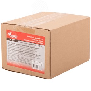 Система выравнивания плитки (СВП), Зажимы 500 шт., толщина шва 1,5 мм - фото 3