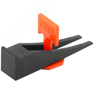 Система выравнивания плитки (СВП), Зажимы 250 шт. и Клинья 250 шт., набор, толщина шва 1,5 мм - фото 2