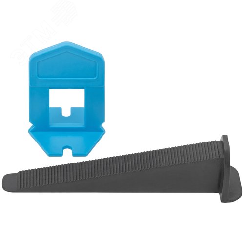 Система Выравнивания Плитки СВП, Зажимы Ворота 50 шт. и Клинья 50 шт., набор, ширина шва 2,0 мм - фото 4