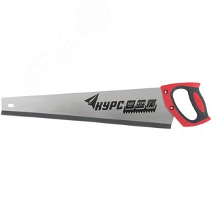 Ножовка по дереву универсальная, шаг 6.0 мм, пластиковая прорезиненная ручка 500 мм - фото 3