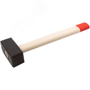 Кувалда кованая в сборе, деревянная ручка 2 кг - фото 2