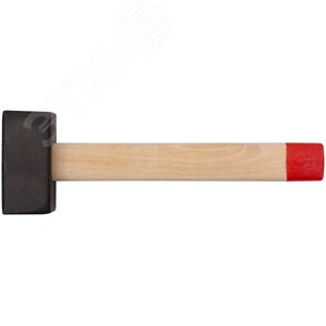 Кувалда кованая в сборе, деревянная ручка 4 кг