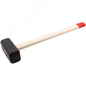 Кувалда кованая в сборе, деревянная ручка 8 кг - фото 2