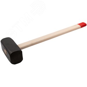 Кувалда кованая в сборе, деревянная ручка 10 кг - фото 2