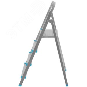 Лестница-стремянка стальная, 4 ступени, вес 4.5 кг - фото 2