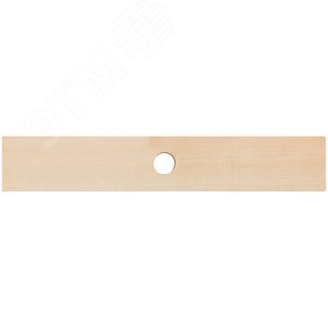 Щетка для пола деревянная, прямоугольная, 4-х рядная, 265 мм 68040 КУРС РОС - 4