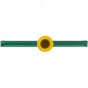 Метла пластиковая №1, плоская мягкая 260х330 мм (посадочный диаметр 25 мм) - фото 3