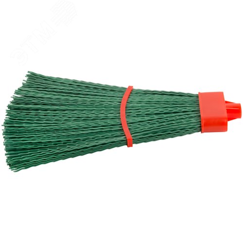 Метла пластиковая ''Люкс'' №9, веерная 260х380 мм - фото 3