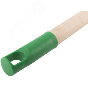Веник пластиковый с деревянной ручкой 240х660 мм 68075 КУРС РОС - 4