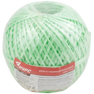 Шпагат полипропиленовый 1000 текс, 100 м зеленый - фото 2