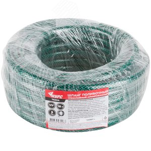 Шланг поливочный трехслойный армированный, зеленый 1/2''x1.8 ммx15 м - фото 3