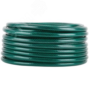 Шланг поливочный трехслойный армированный, зеленый 1/2''x1.8 ммx25 м - фото 2