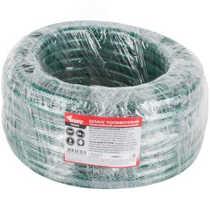 Шланг поливочный трехслойный армированный, зеленый 1/2''x1.8 ммx25 м - фото 3