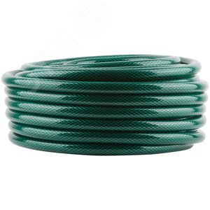 Шланг поливочный трехслойный армированный, зеленый 3/4''x1.5 ммx25 м - фото 2