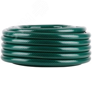 Шланг поливочный трехслойный армированный, зеленый 1''x3.0 ммx25 м - фото 2