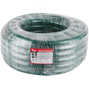Шланг поливочный трехслойный армированный, зеленый 1''x3.0 ммx25 м - фото 3