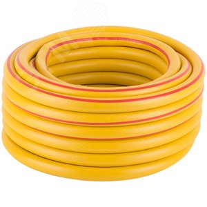 Изображение товара Шланг поливочный трехслойный армированный, желтый 3/4''x2,2 ммx15 м (шт)