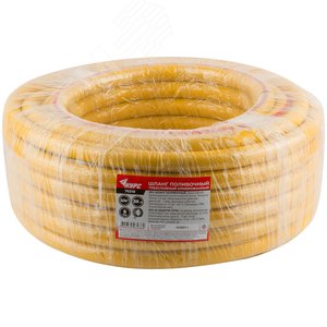 Шланг поливочный трехслойный армированный, желтый 3/4''x2.2 ммx25 м - фото 3