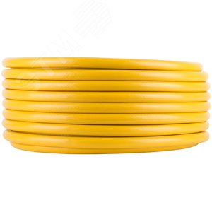 Шланг поливочный трехслойный армированный, желтый 3/4''x2.2 ммx50 м - фото 2