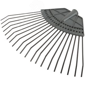 Грабли веерные пластинчатые (пластмассовая основа) - фото 2