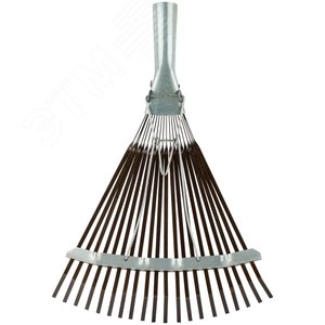 Грабли веерные регулируемые пластинчатые без черенка, 20 зубьев, 250-415 мм - фото 4