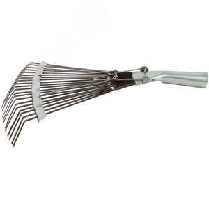 Грабли веерные регулируемые пластинчатые без черенка, 20 зубьев, 250-415 мм - фото 6