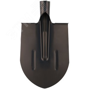 Лопата штыковая без черенка, облегченная, с ребрами жесткости 190х350 мм - фото 5