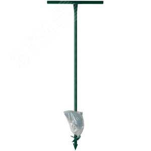 Бур садовый, L=1000 мм, 2 насадки 150 мм и 200 мм - фото 3