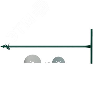 Бур садовый, L=1000 мм, 2 насадки 150 мм и 200 мм - фото 5