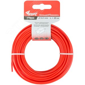 Леска для садовых триммеров ''Звездочка'' 3.0 мм х 25 м - фото 1